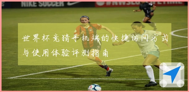 世界杯竞猜手机端的快捷访问方式与使用体验评测指南